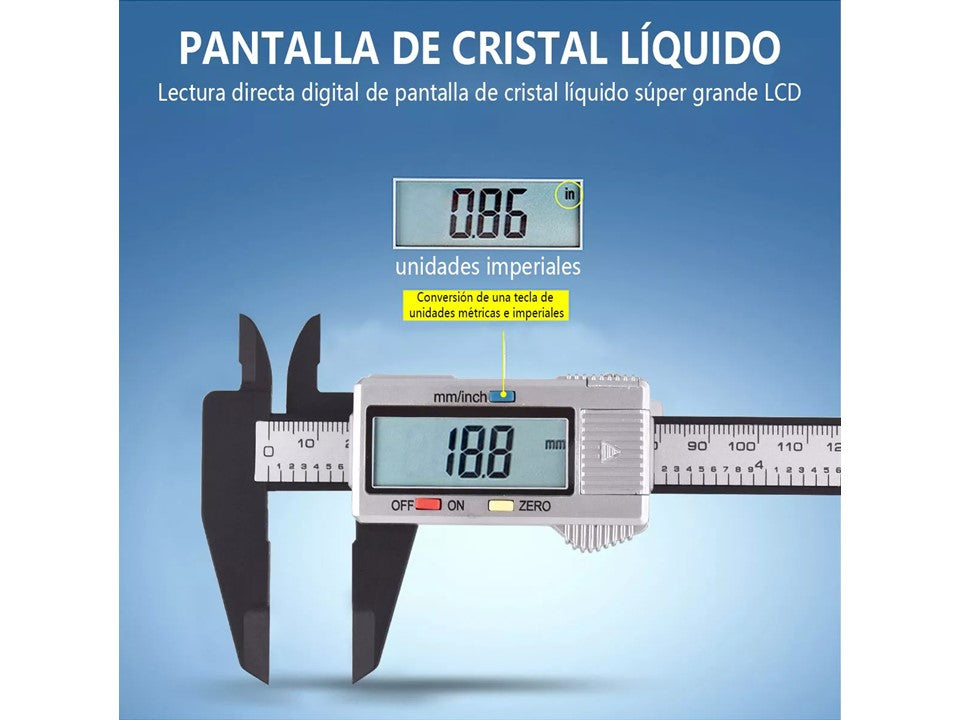 Pie De Metro Digital 0-150mm caliper