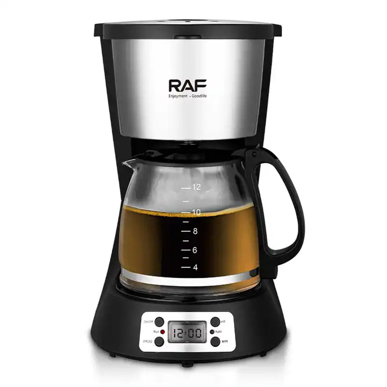 Cafetera de goteo Digital 1000W, 1.5L,