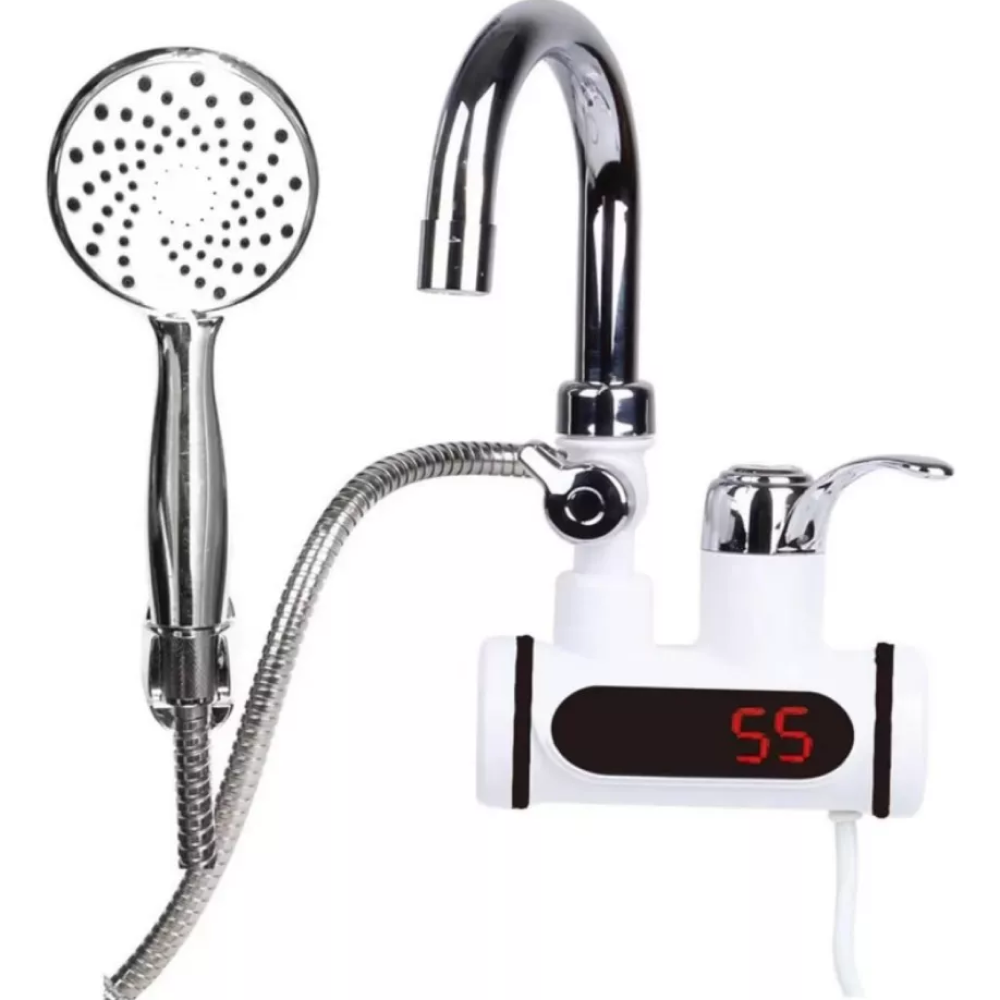 Grifo calentador con llave