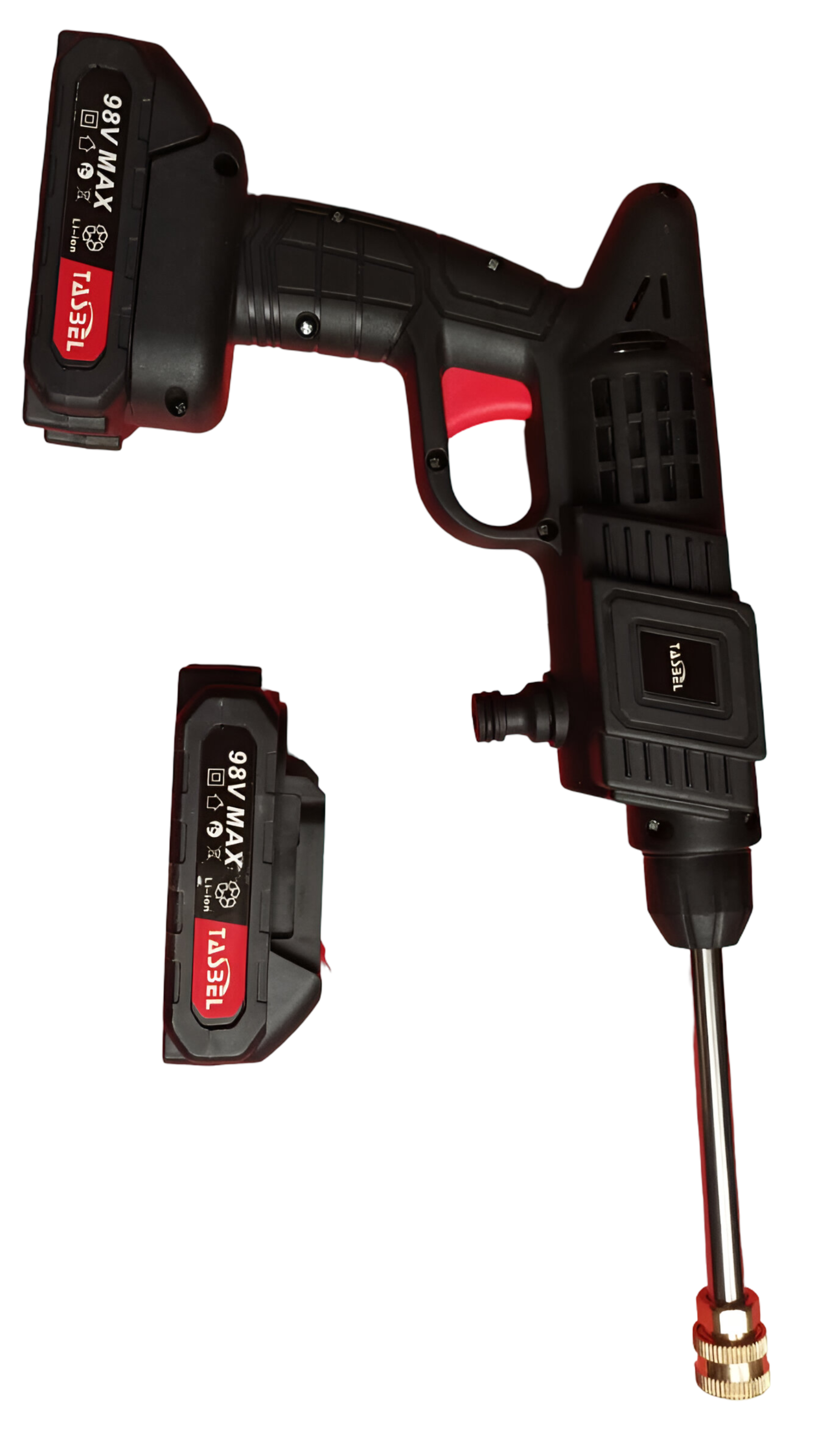 HIDROLAVADORA PORTATIL CON 2 BATERIA 98v