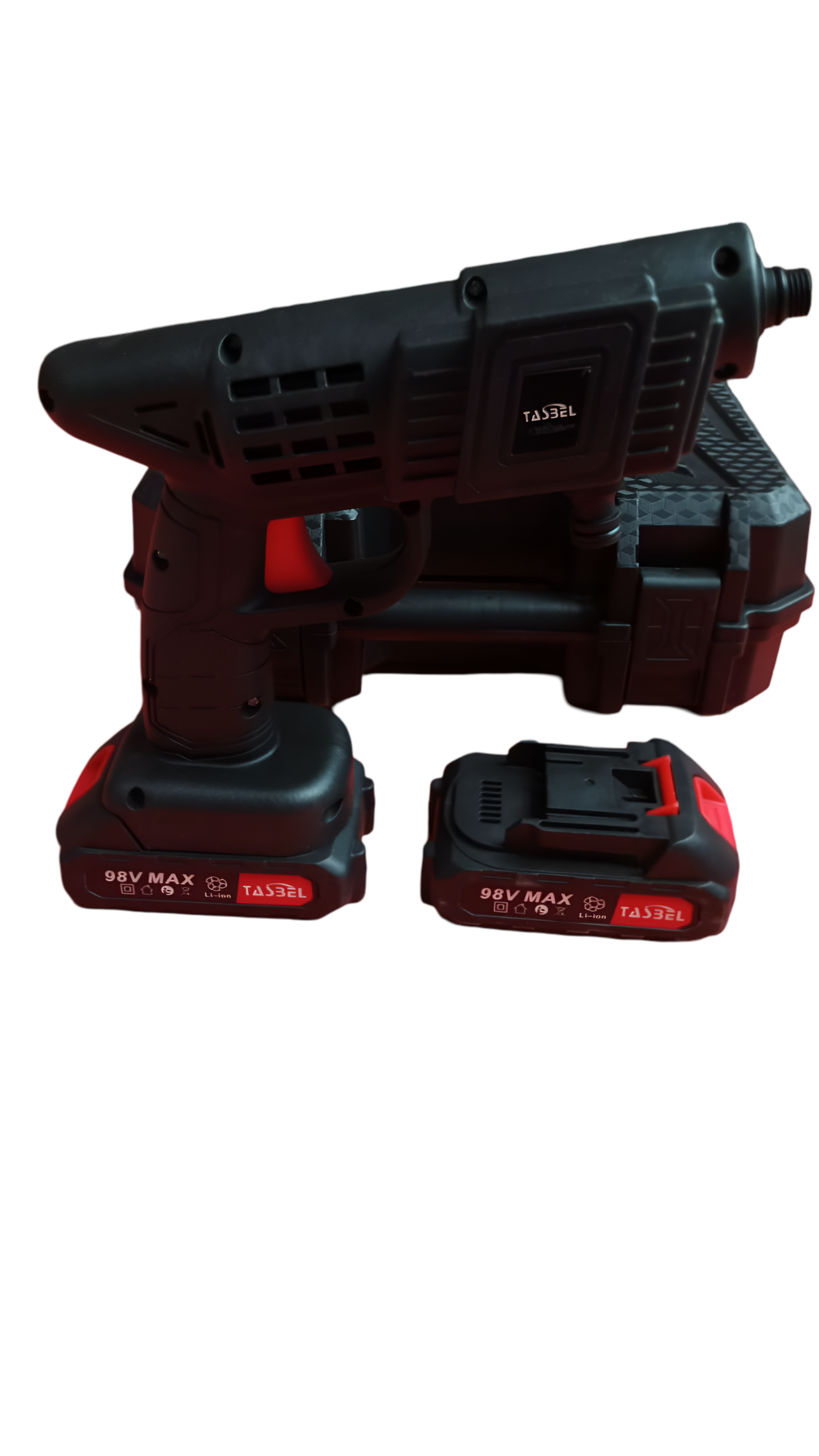 HIDROLAVADORA PORTATIL CON 2 BATERIA 98v