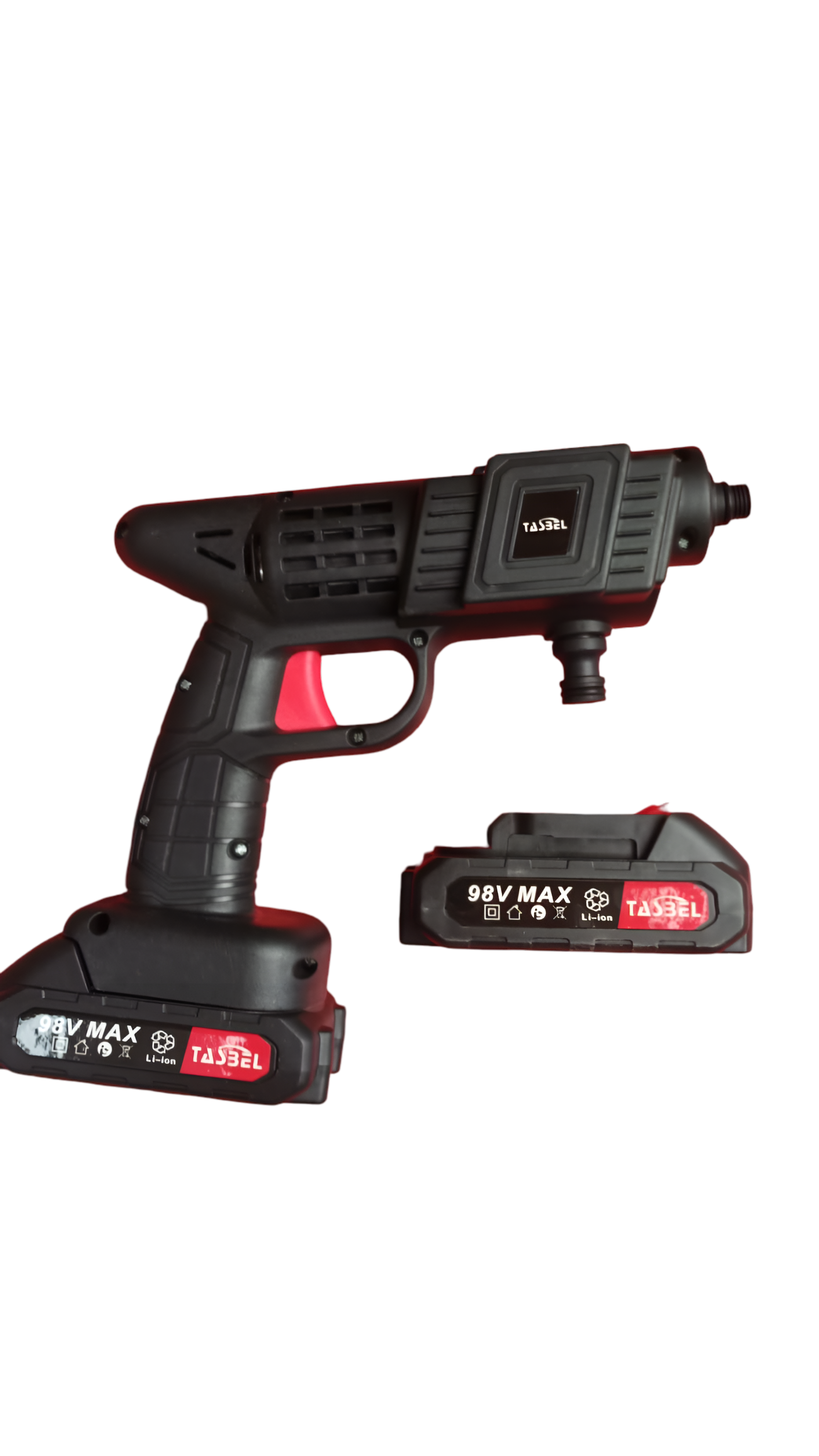 HIDROLAVADORA PORTATIL CON 2 BATERIA 98v