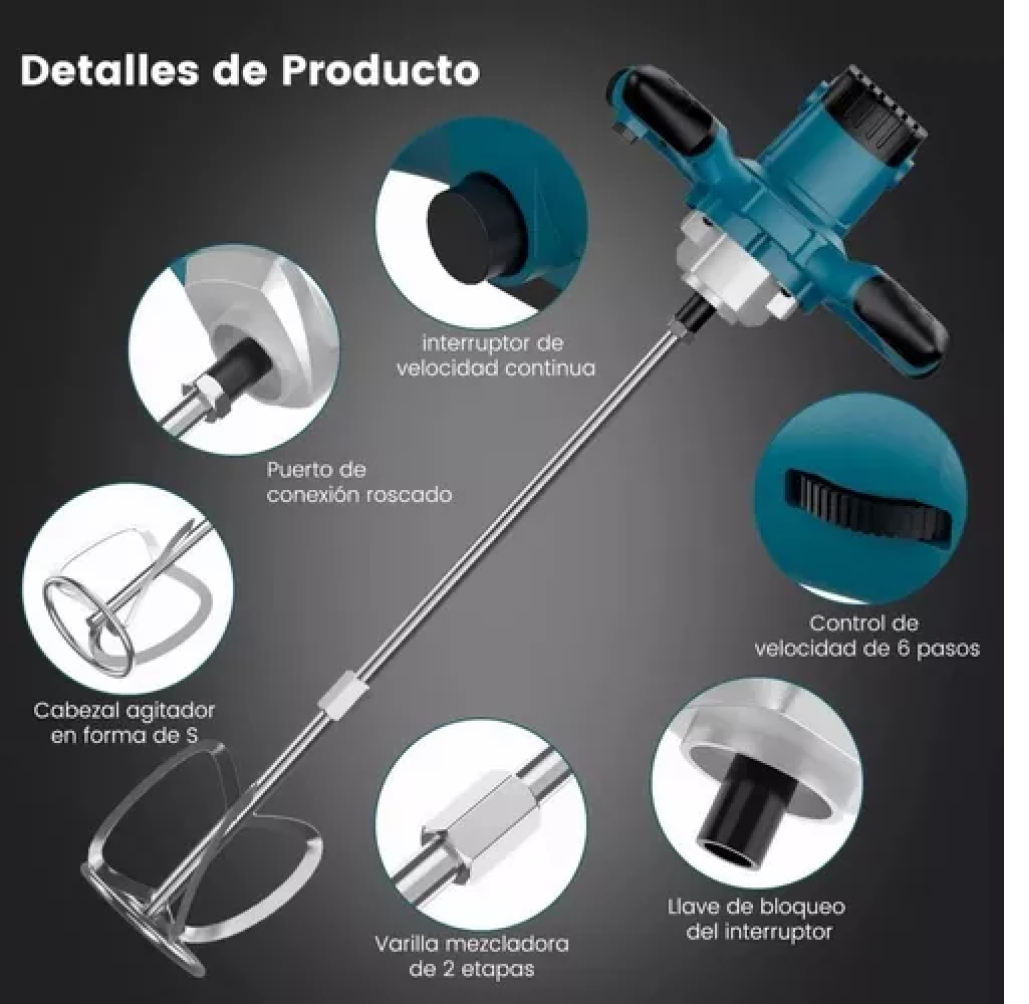 Mezclador  220V 960w